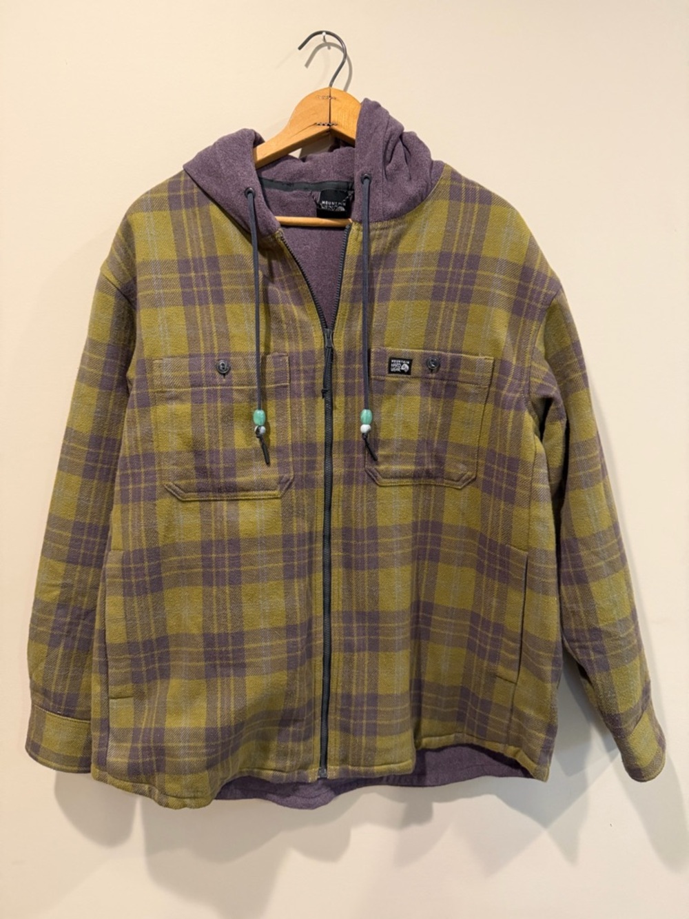Mountain Hardwear plusher microchill lined shacket